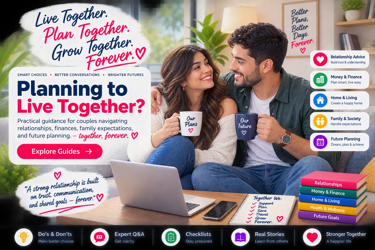 A couple in Mexico planning their life together